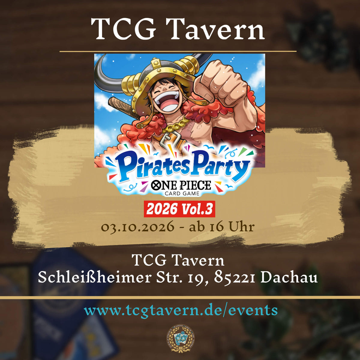 TCG Tavern Dachau One Piece Pirate Party Vol.3