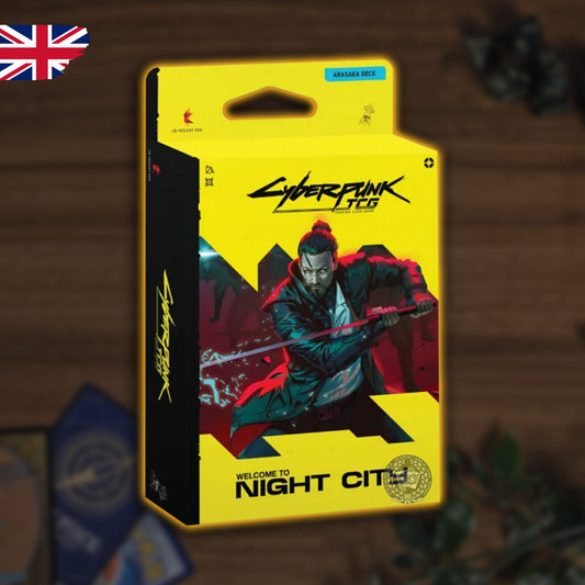 Cyberpunk TCG - Welcome to Night City "Embracing Power" Starter Deck