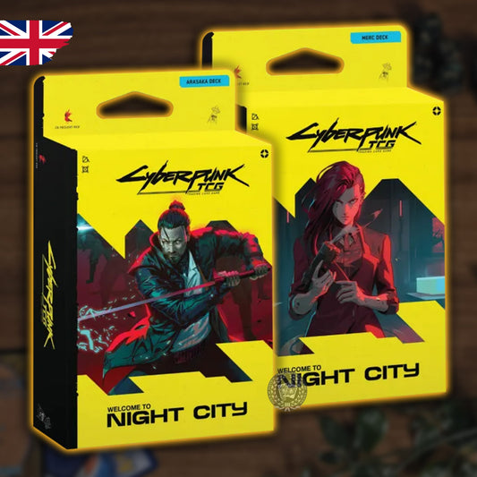 Cyberpunk TCG - Welcome to Night City Starter Deck Bundle