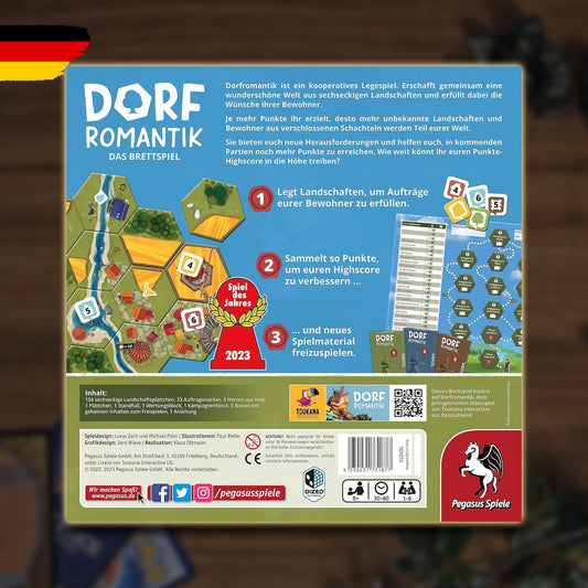 Dorfromantik - Das Brettspiel, Spielinhalt & Spielprinzip