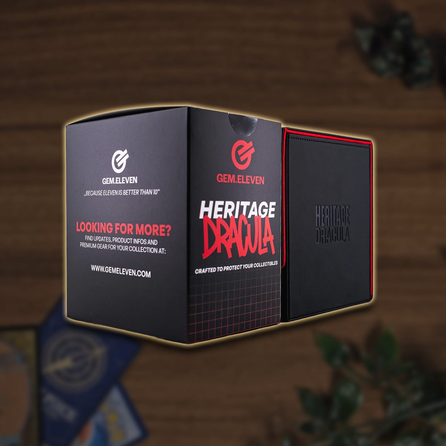 GEM.ELEVEN Heritage - Slab Box für 15 gegradete Karten