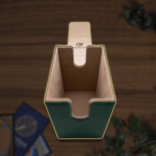 GEM.ELEVEN Heritage Slab Box für 15 gegradete Karten - Colorway Evergreen Detailansicht