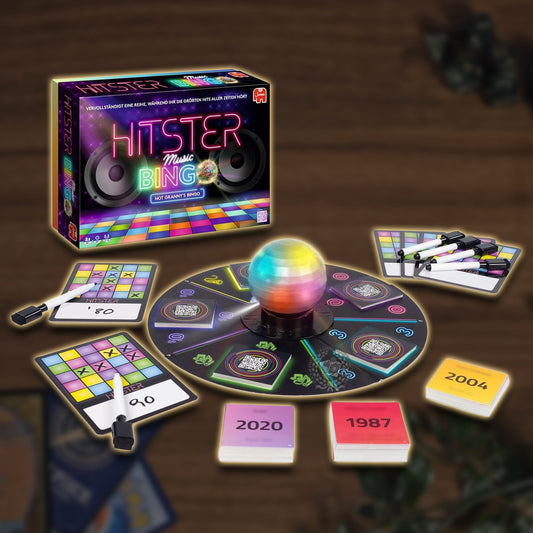 Hitster Bingo Spielinhalt und Lieferumfang (DE)