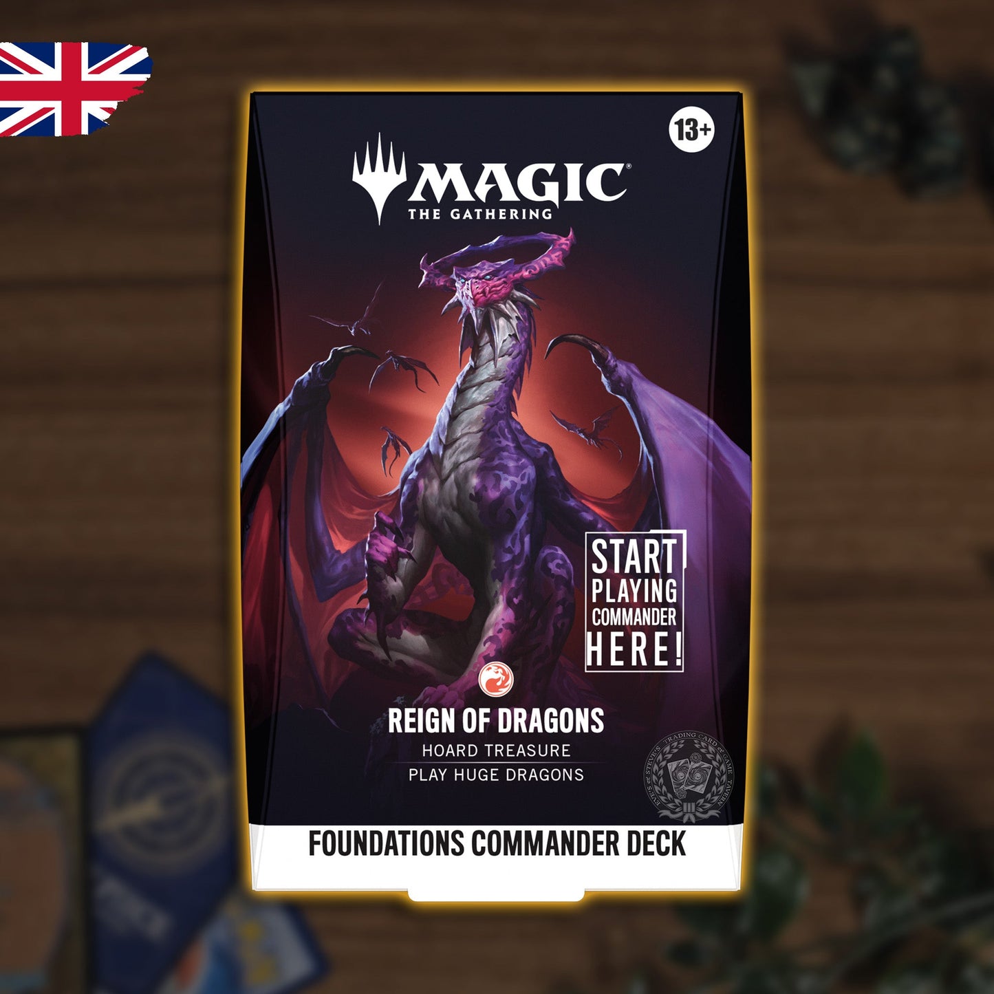Magich: The Gathering - Foundations - Commander Deck - Reign of Dragons (EN)