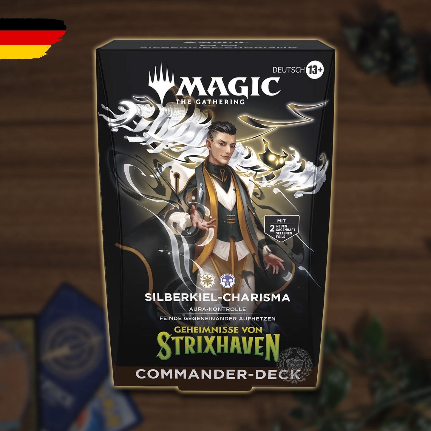 Magic: The Gathering - Geheimnisse von Strixhaven - Commander Deck - Silberkiel-Charisma (DE)