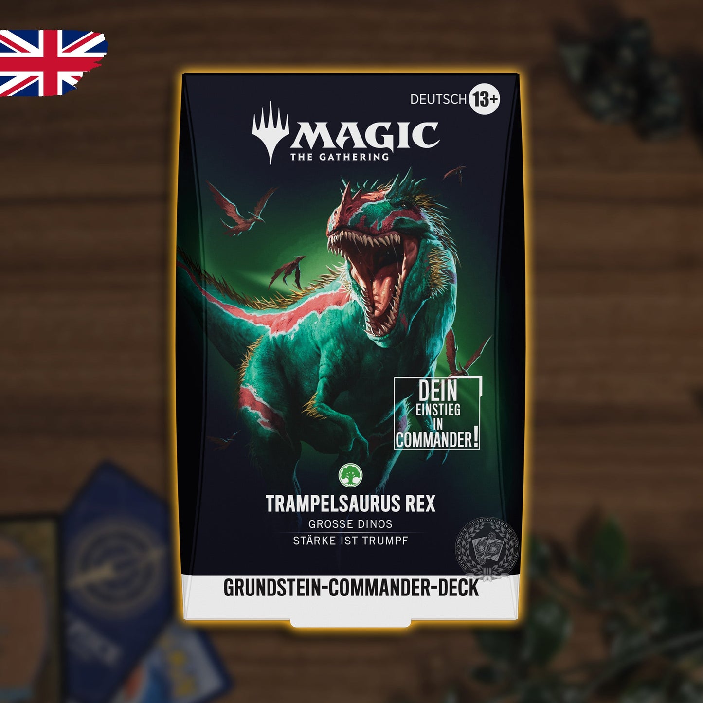 Magich: The Gathering - Grundstein - Commander Deck - Trampelsaurus Rex (DE)