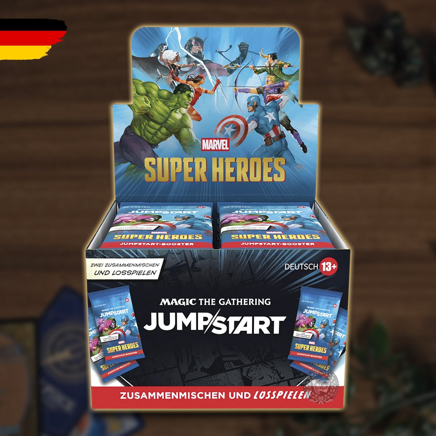Magic: The Gathering - Marvel Super Heroes - Jumpstart Booster Display (DE)