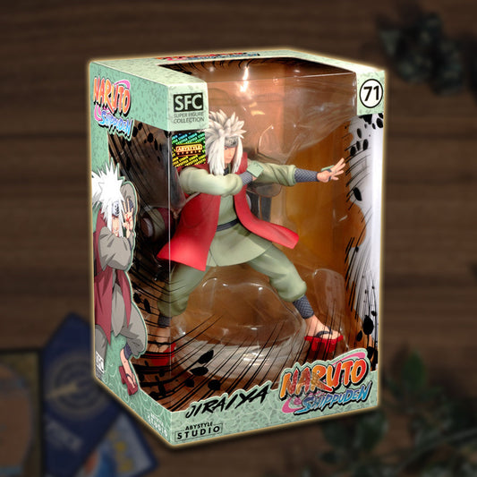 Naruto Shippuden Jiraya Figur, exklusive 19cm Anime Sammelfigur Verpackung