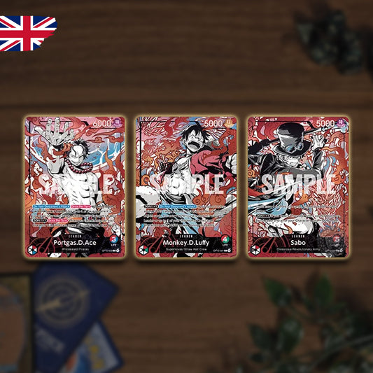 One Piece English Version 3rd Anniversary Set Promo Cards