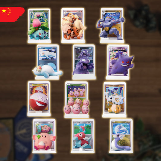 Pokémon 151 Figures Set Collection Figuren Übersicht