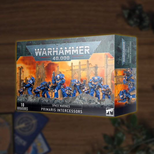 Space Marines: Intercessor-Sturmtrupp mit Sprungmodulen