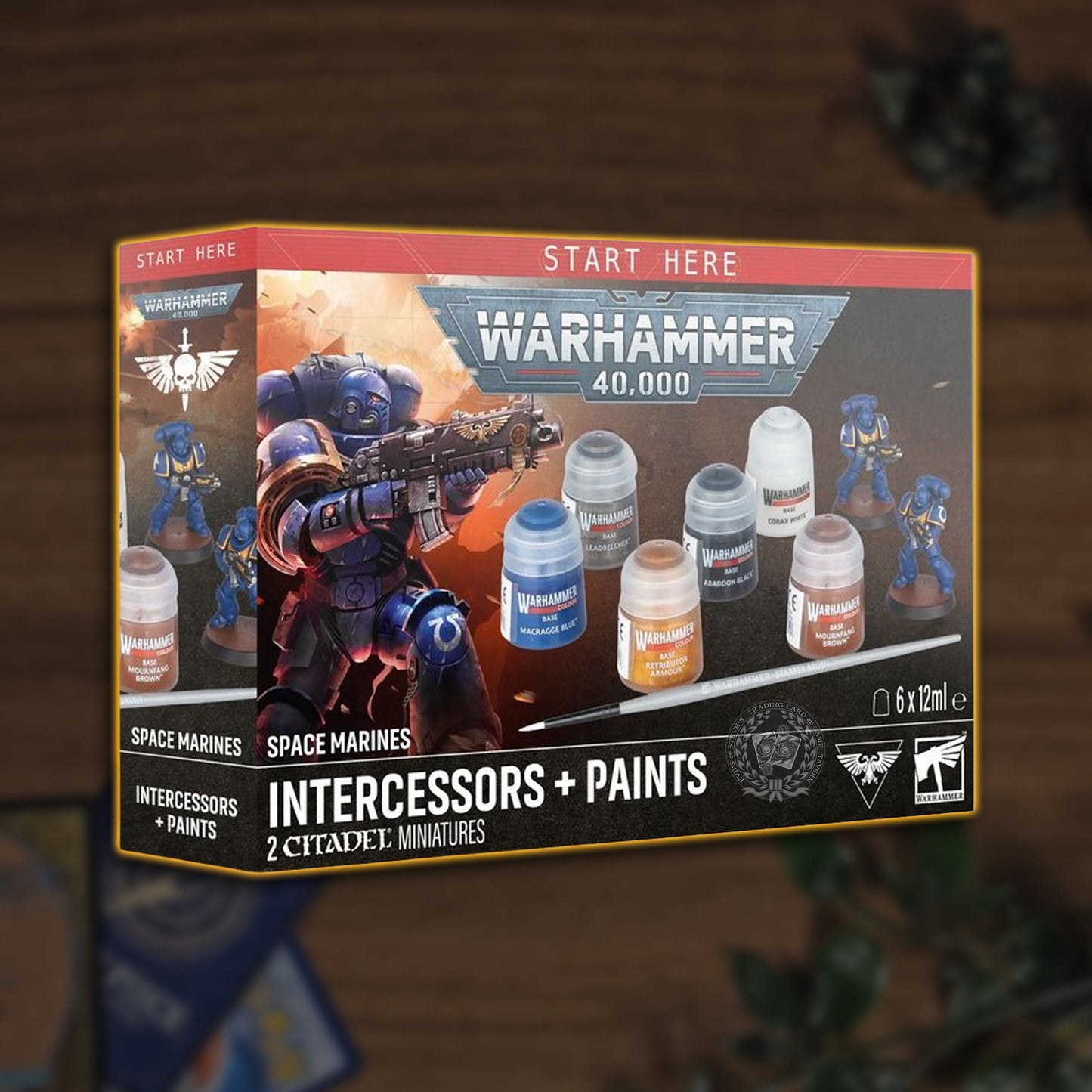 Space Marines: Intercessors + Paints Set
