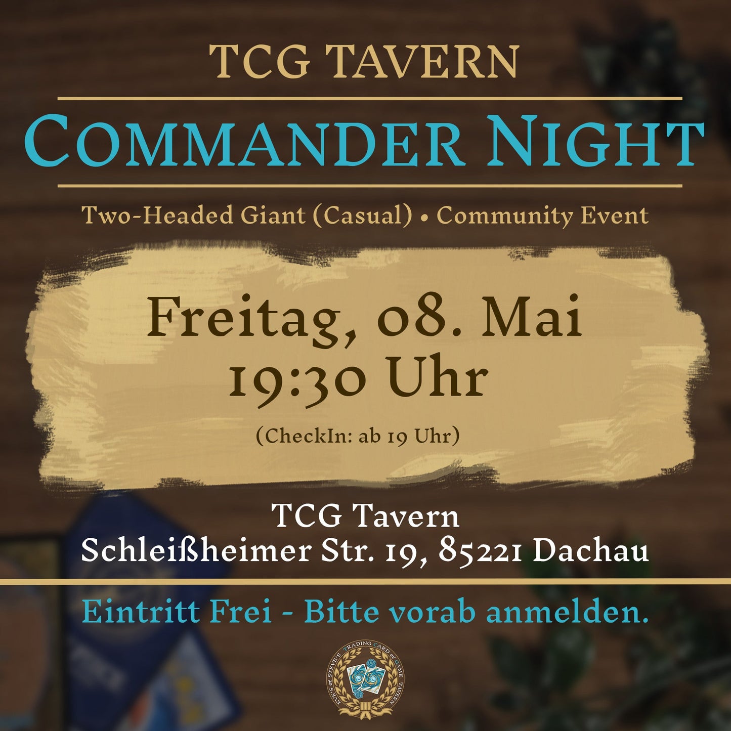 TCG Tavern Dachau 2-Headed Giant Commander Night 08.05.2026