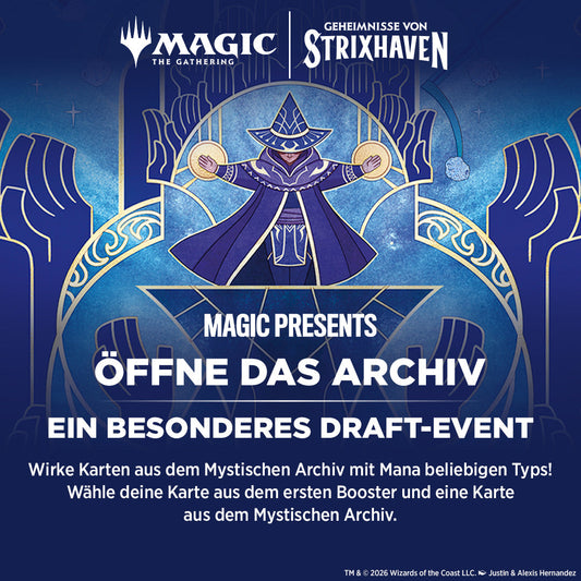 Magic Presents: Open the Archive Draft - Regeln