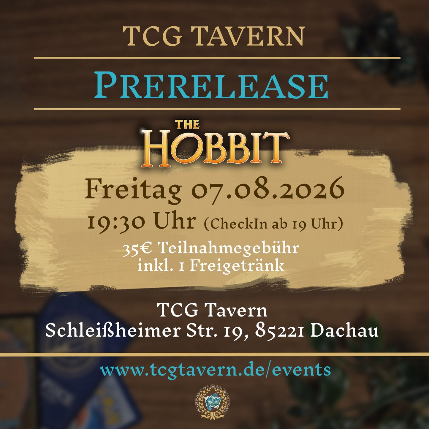 TCG Tavern Dachau MTG The Hobbit Prerelease - 2026-08-07
