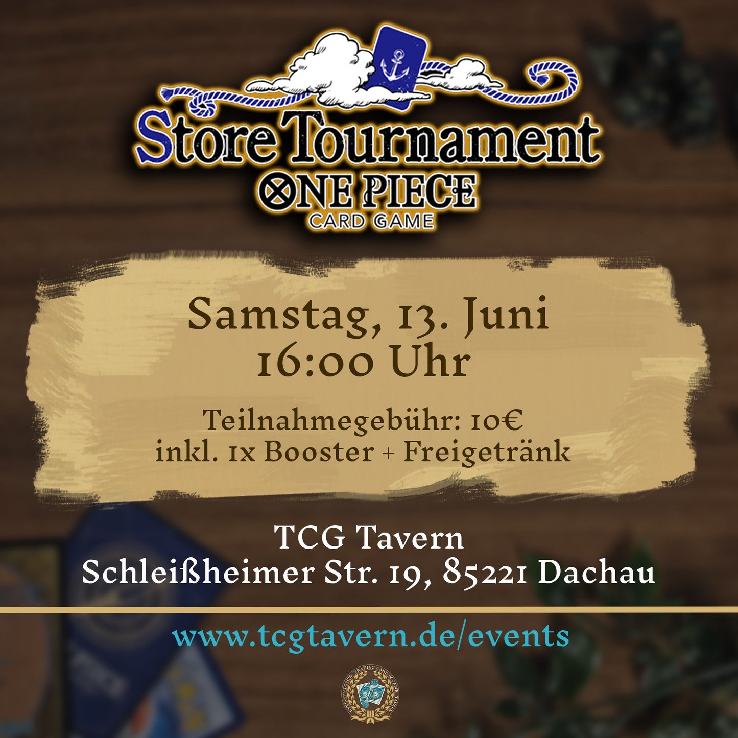 TCG Tavern Dachau One Piece June Store Tournament - 2026-06-13