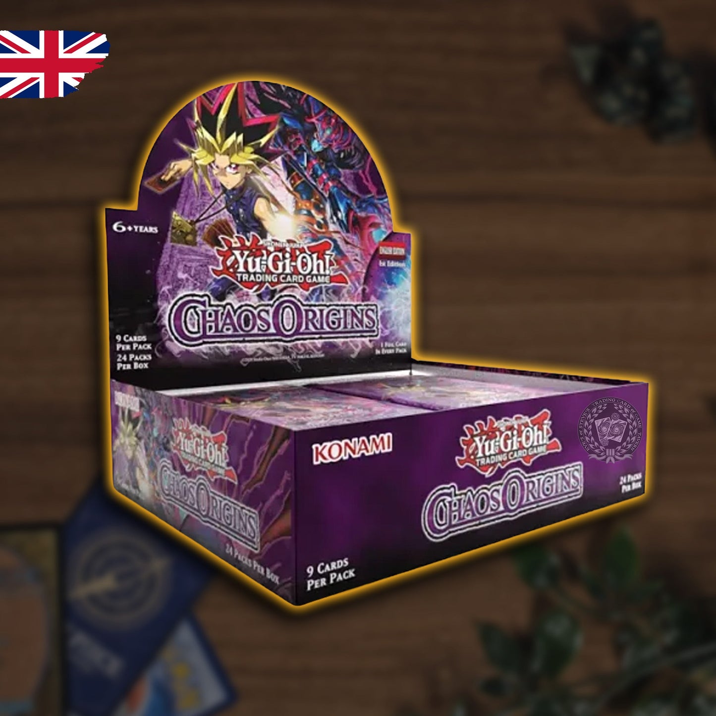 Yu-Gi-Oh! Chaos Origins Booster Display Englisch