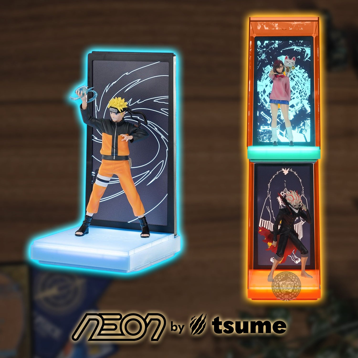 Neon by Tsume Art - Anime- Figuren mit LED Beleuchtung und Vitrine