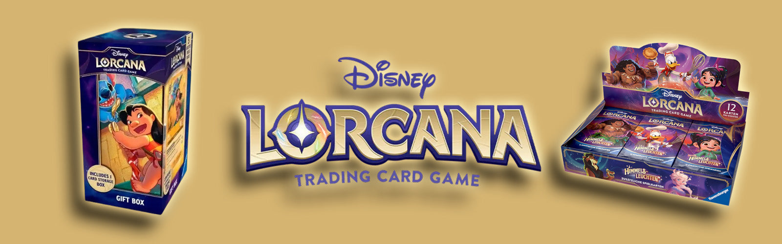 Disney Lorcana – Karten, Booster & Zubehör