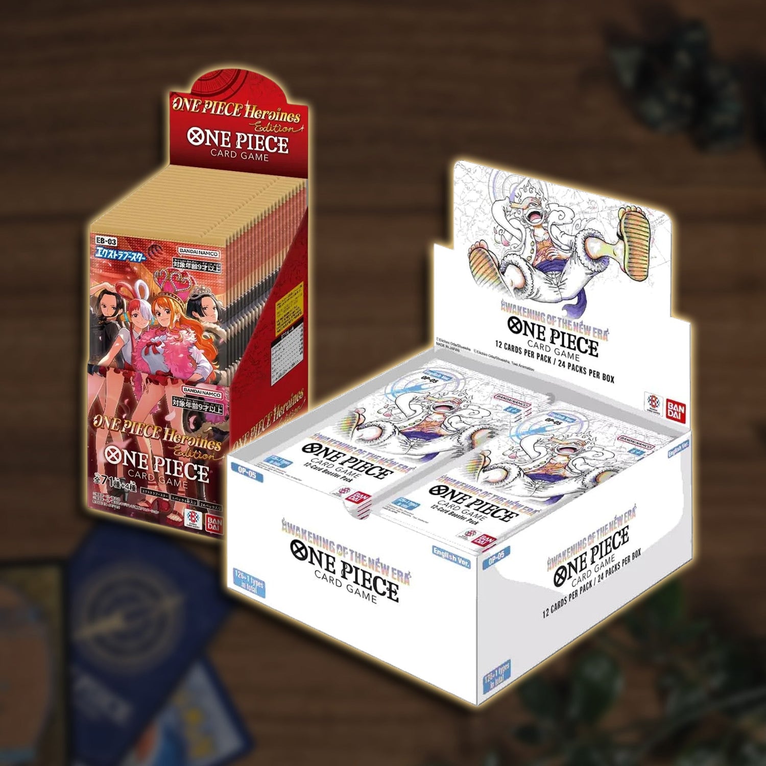 One Piece Booster Displays