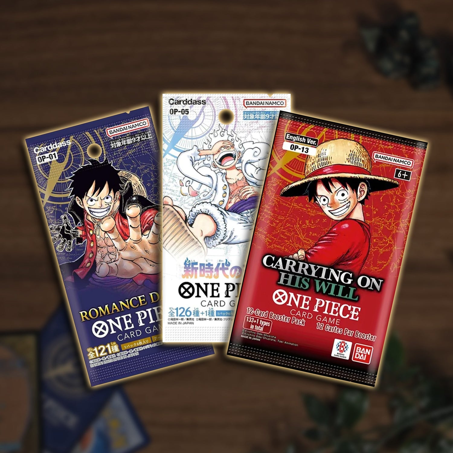 One Piece Cardgame Booster Packs