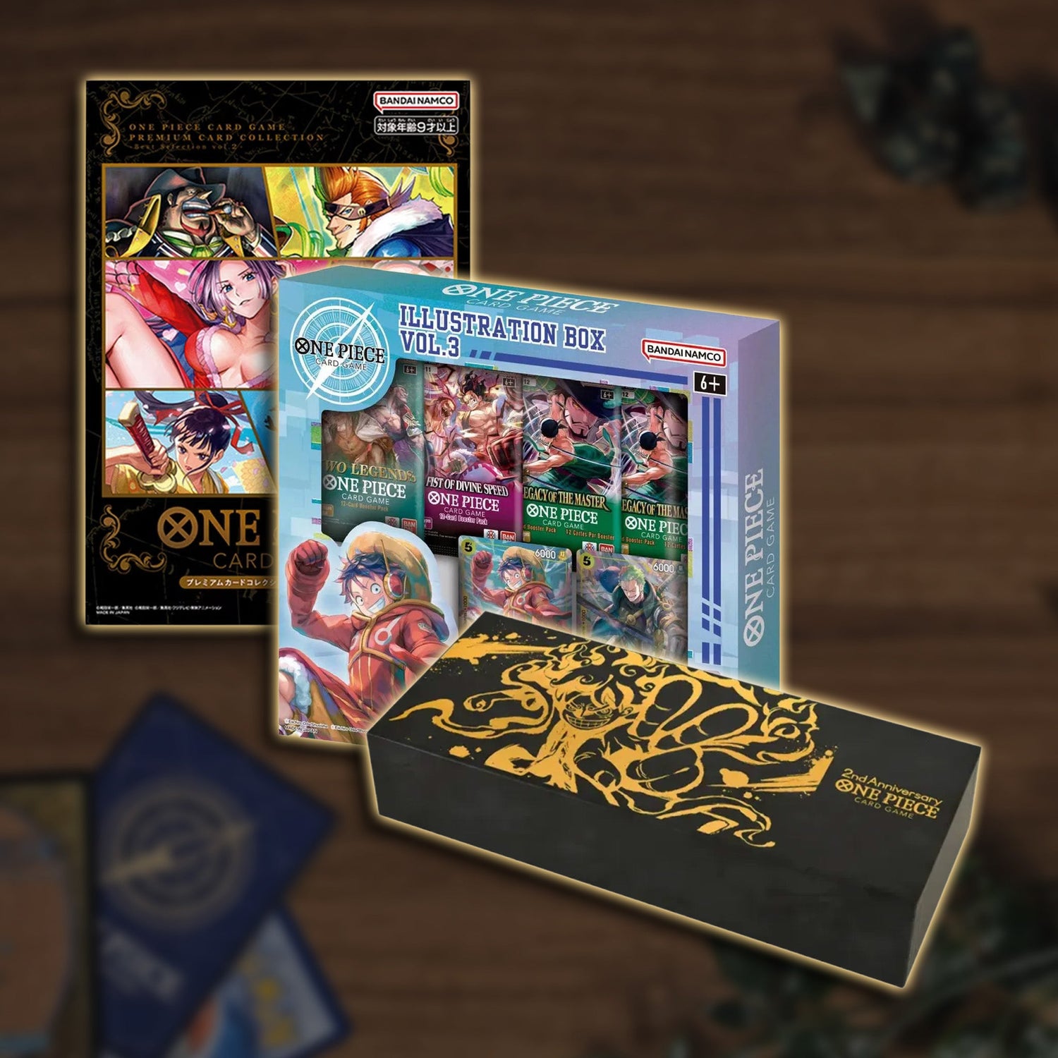 One Piece Illustation Kollektionen, Premium Card File, Anniversary Sets
