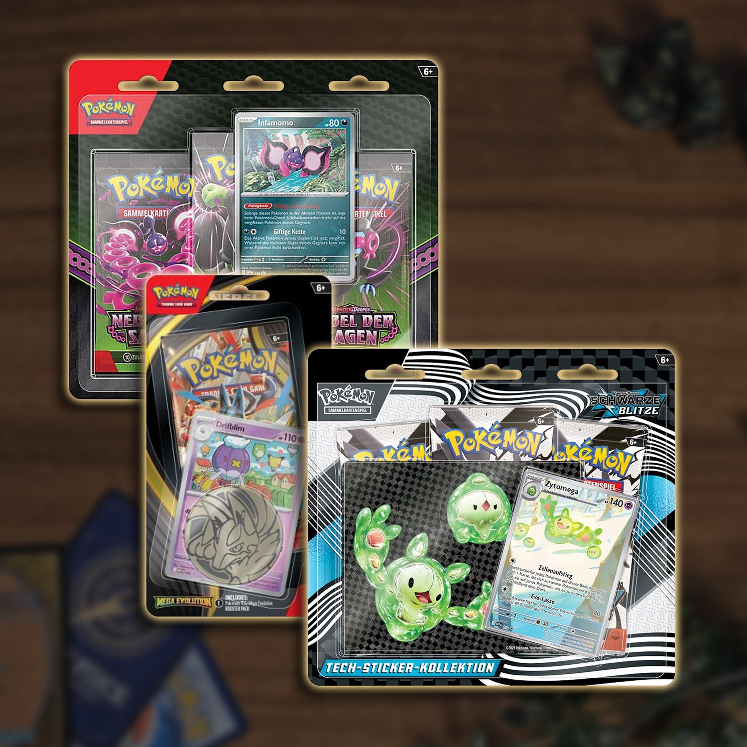 TCG Tavern Pokémon Blister Sortiment