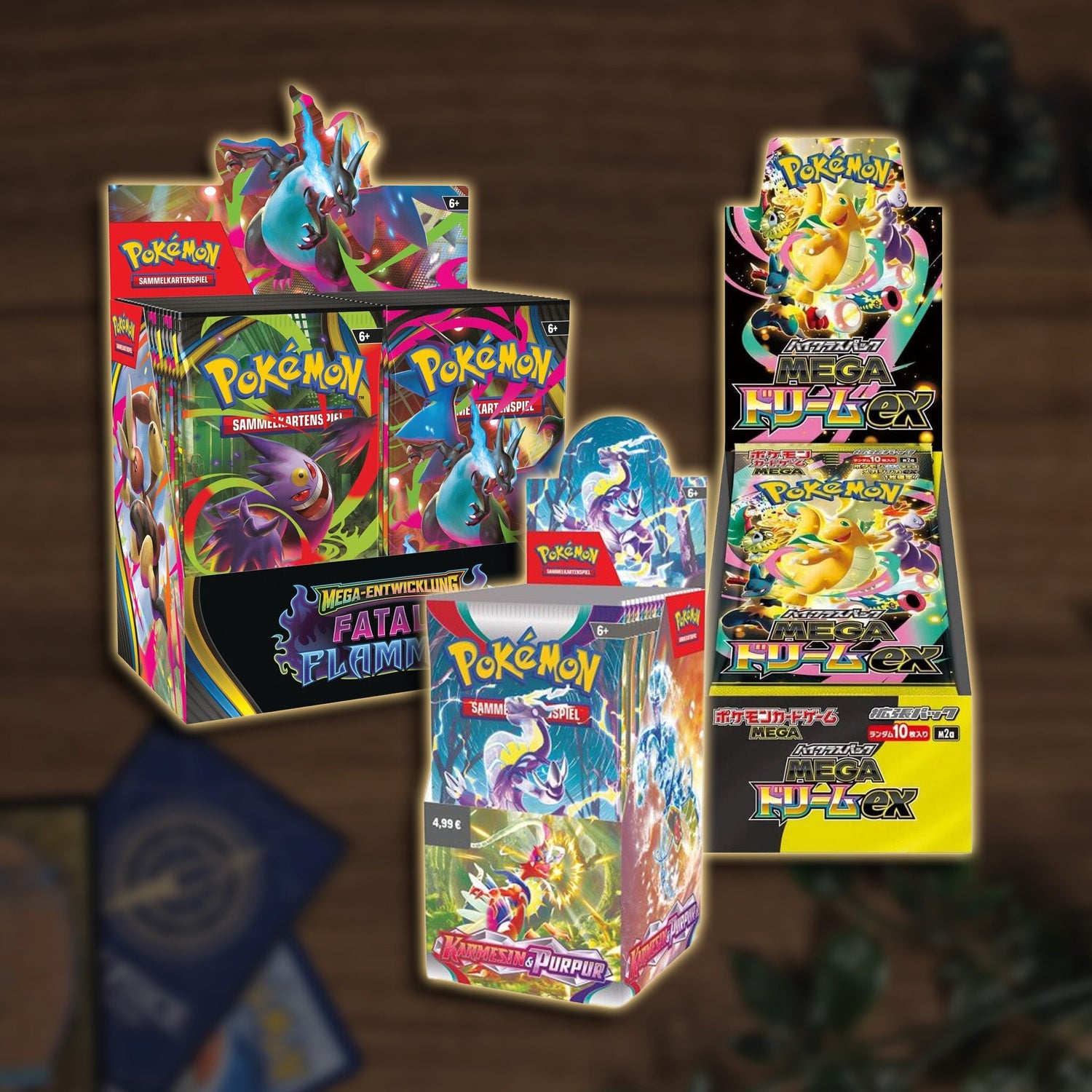 Pokémon Booster Displays