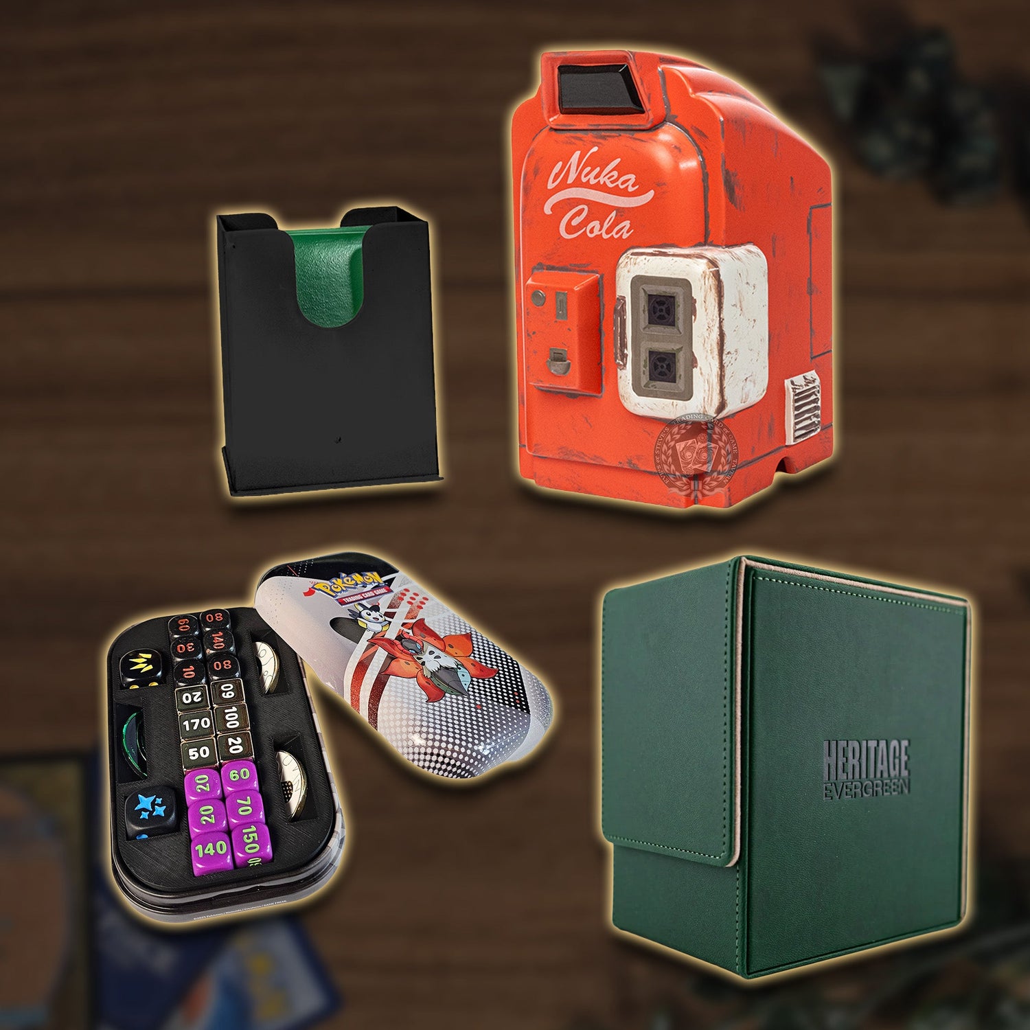TCG Tavern Deckbox & Aufbewahrungs-Sortiment für Spieler und Sammler