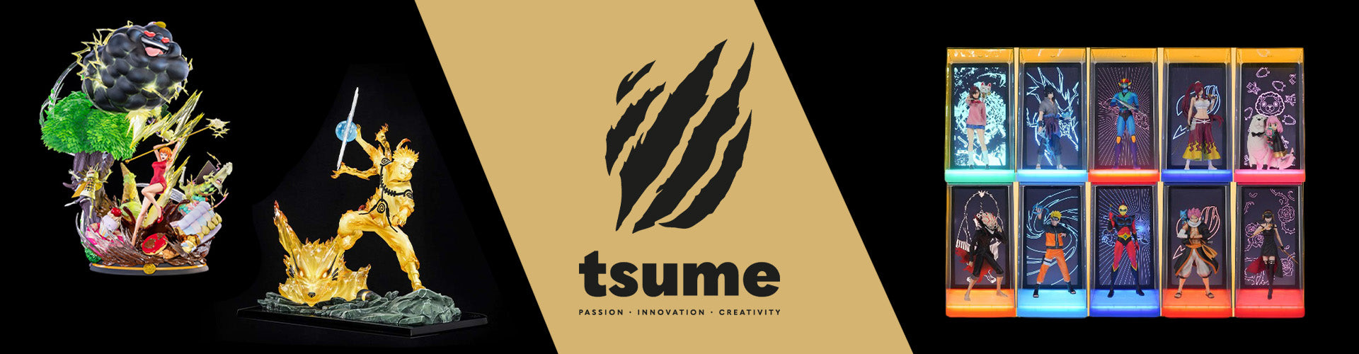 Tsume HQS Resin Figuren und Tsume NEON Figuren