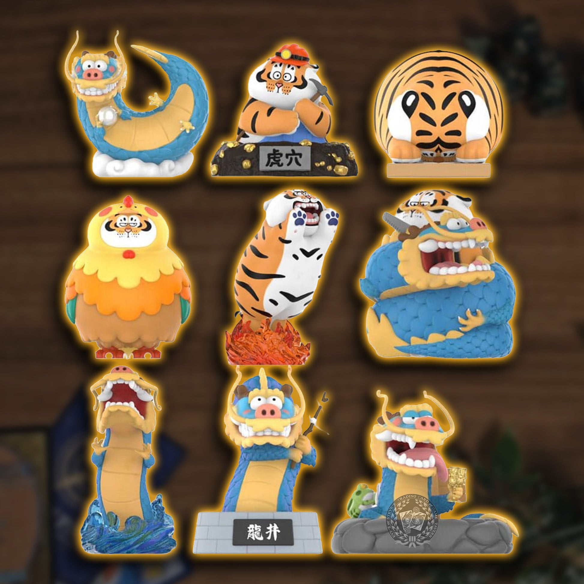 Alexander the fat Tiger - Long Theng Hu Yue - Alle Figuren