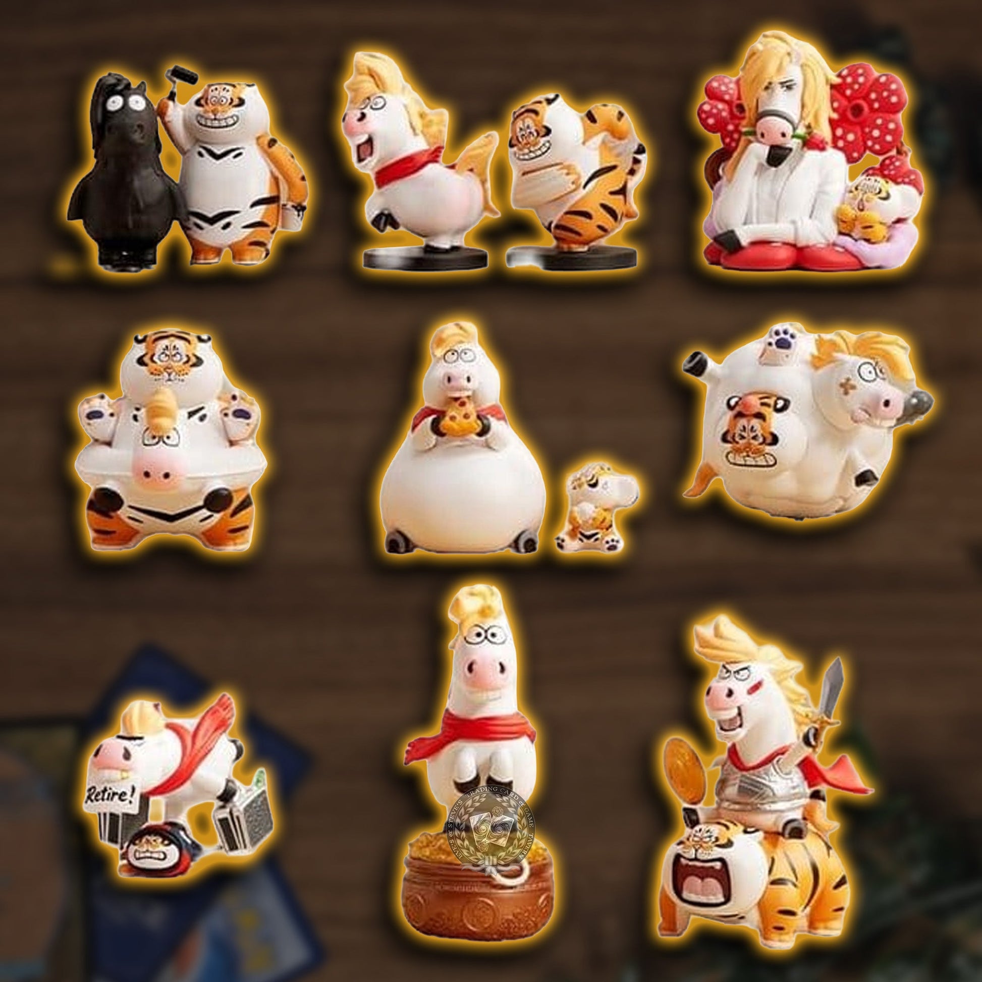 Alexander the fat Tiger - Real Crazy Horse - Alle Figuren