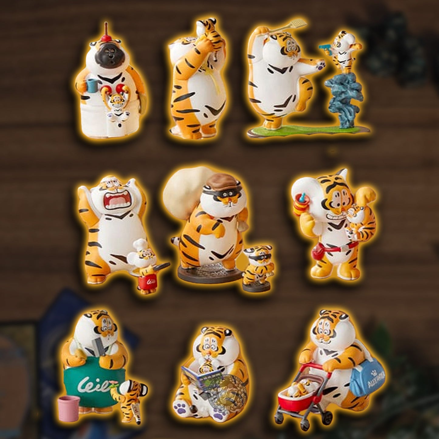 Alexander the fat Tiger - Roaring Love Series 2: Epic Filial Fail - Alle Figuren