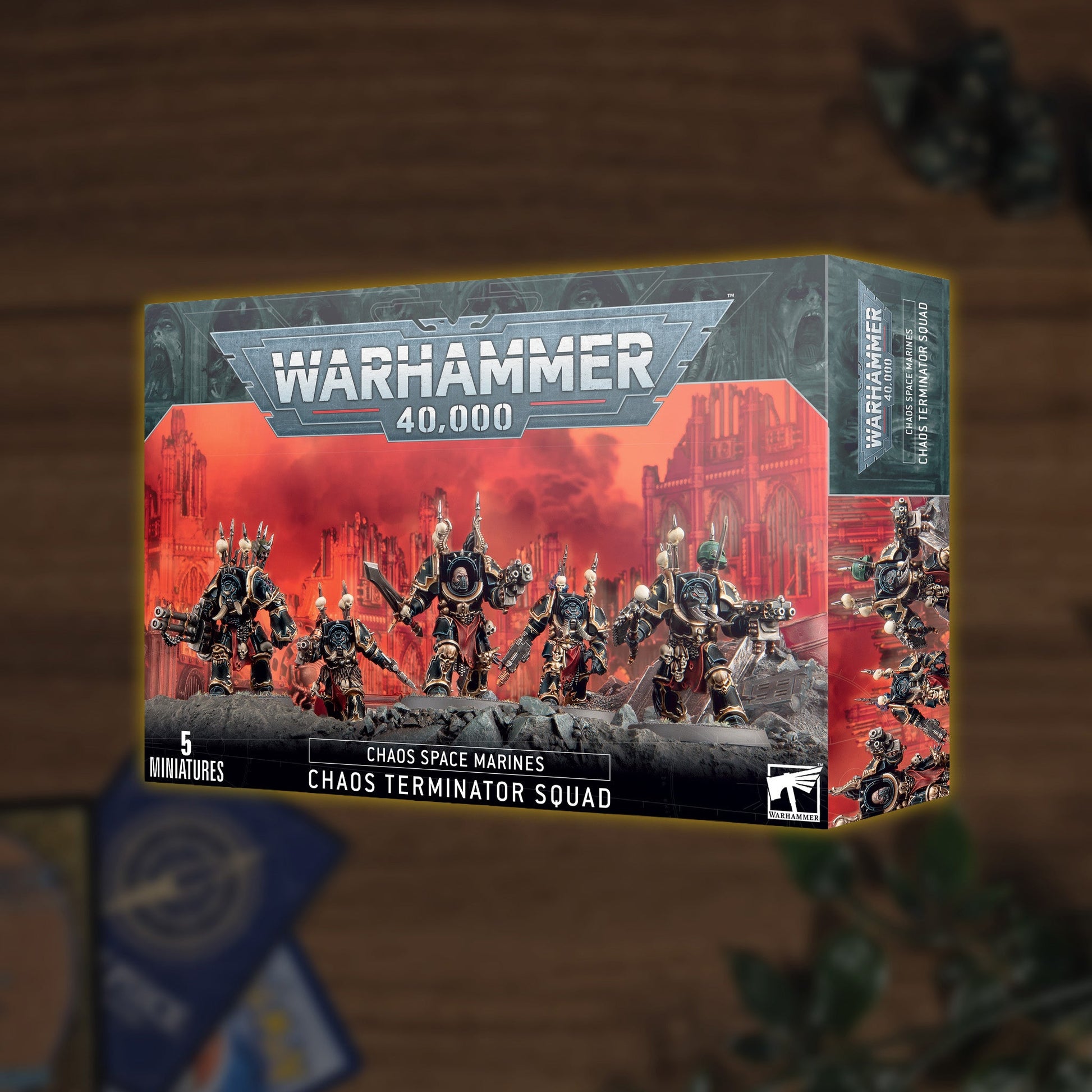 Chaos Space Marines: Chaosterminatortrupp