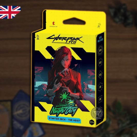 Cyberpunk TCG - Welcome to Night City "The Heist" Starter Deck