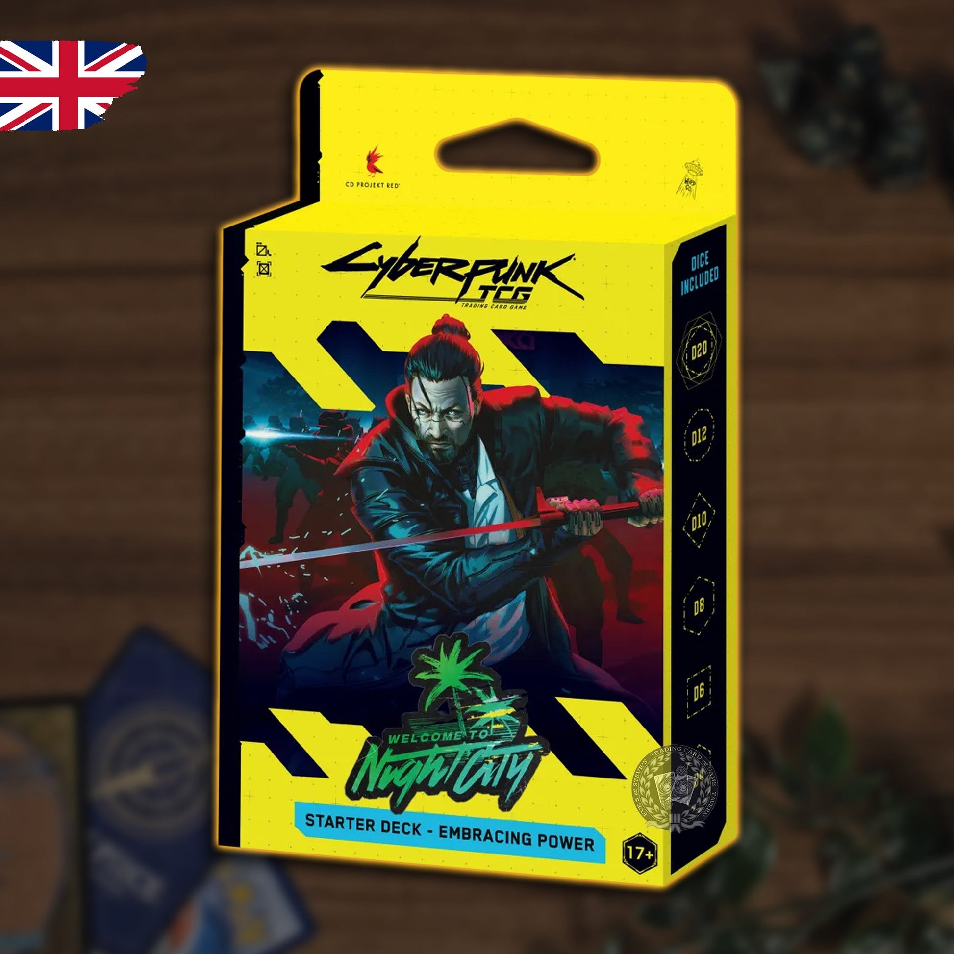 Cyberpunk TCG - Welcome to Night City "Embracing Power" Starter Deck
