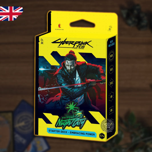 Cyberpunk TCG - Welcome to Night City "Embracing Power" Starter Deck
