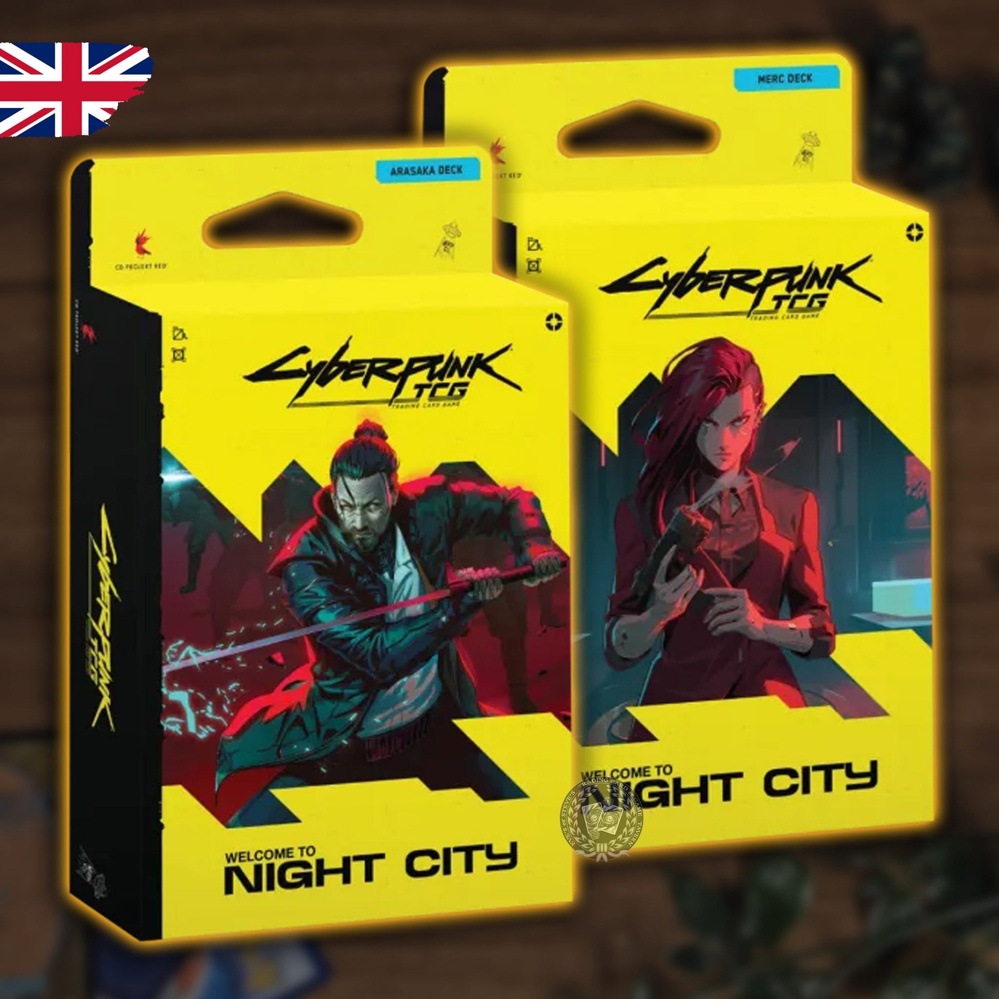 Cyberpunk TCG - Welcome to Night City Starter Deck Bundle