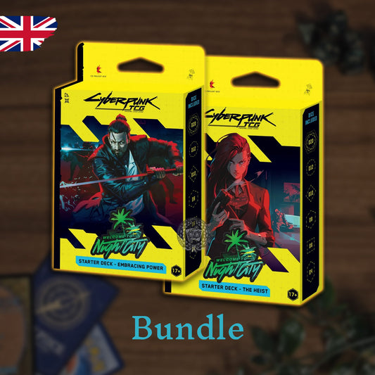 Cyberpunk TCG - Welcome to Night City Starter Deck Bundle