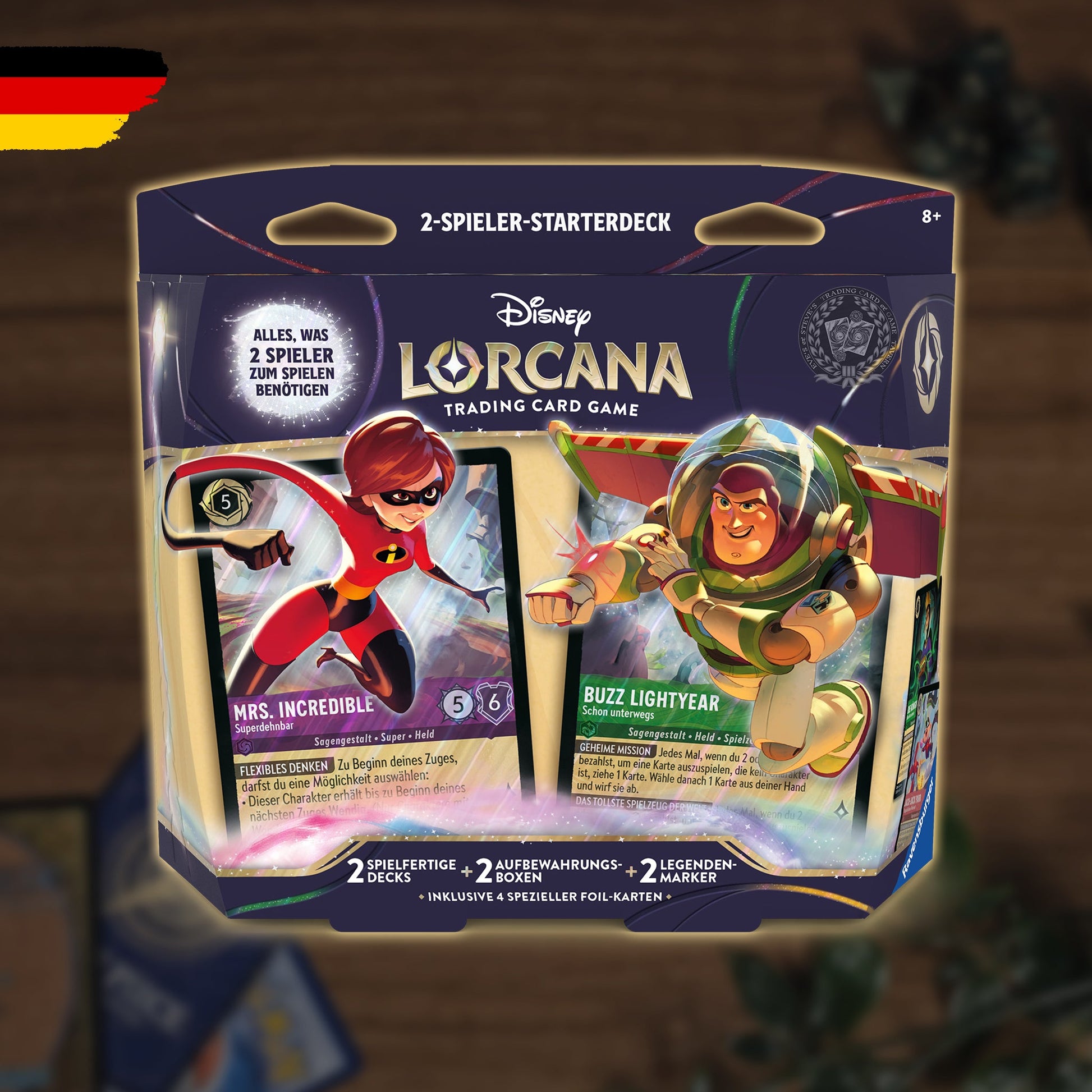 Disney Lorcana Zwei-Spieler-Starterdeck
