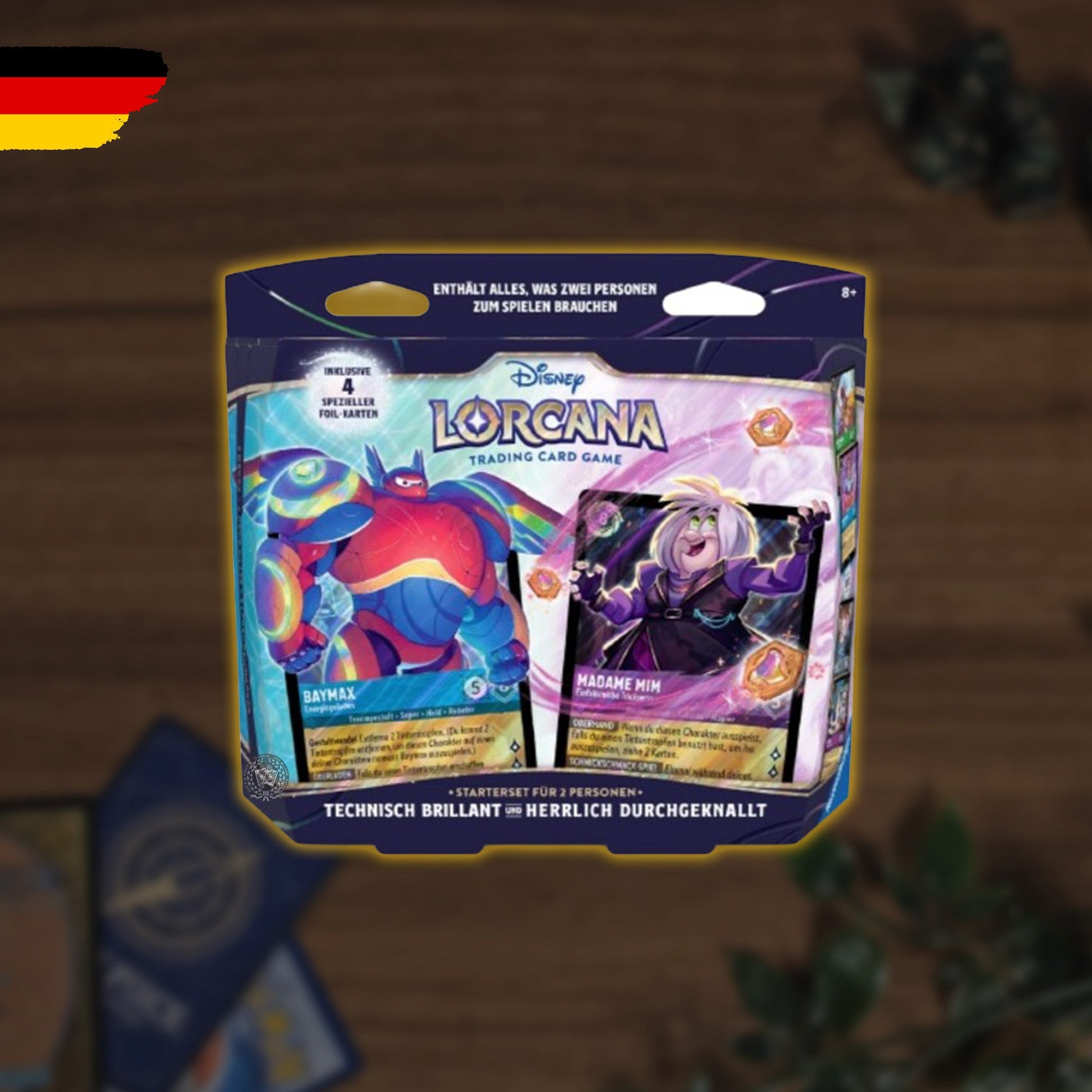 Disney Lorcana Zwei-Spieler-Starter Deck "Die Stadt Hyperia" (DE)