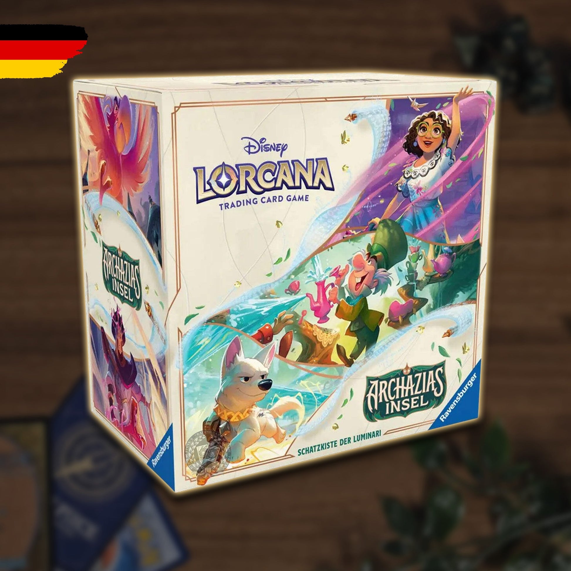 Disney Lorcana Set 7 Archazias Insel Schatzkiste der Luminari