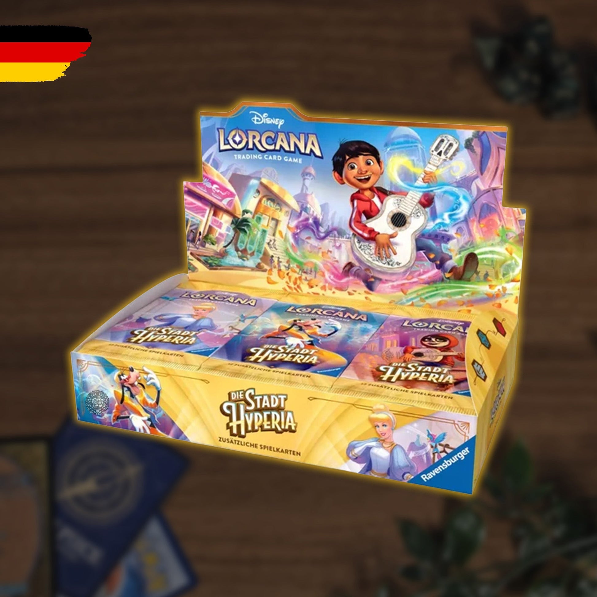 Disney Lorcana Set 14 Die Stadt Hyperia Booster Display (DE)
