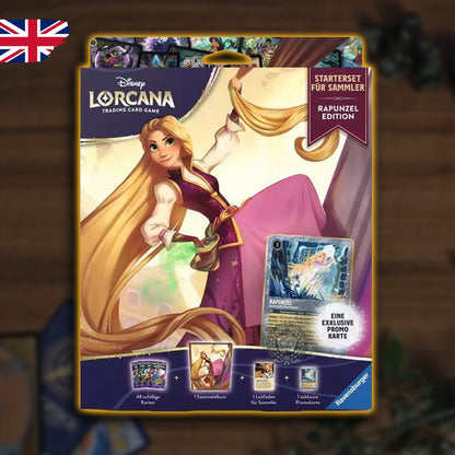Disney Lorcana Starter Set für Sammler Rapunzel Edition