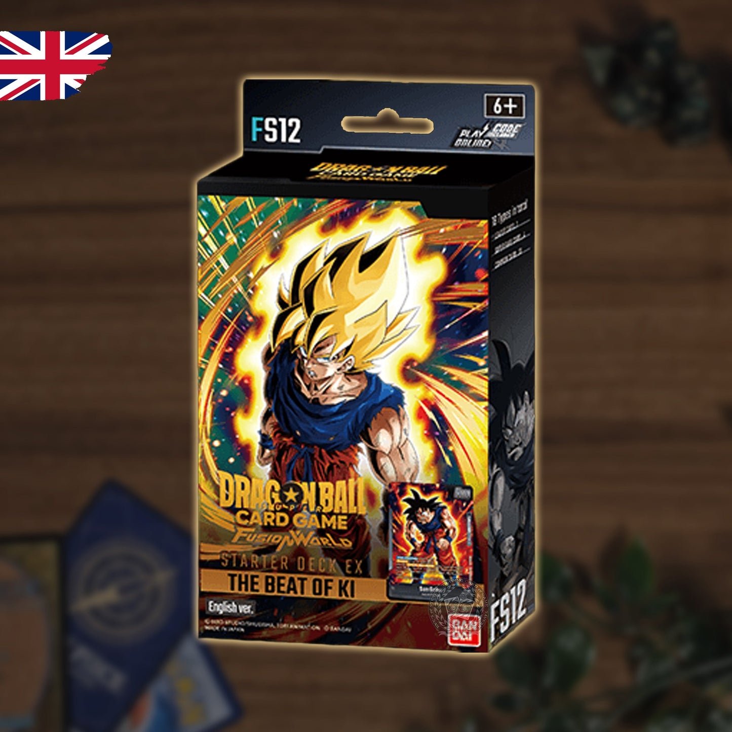 Dragon Ball Super Card Game Fusion World Starter Deck EX "The Beat of Ki" FS-12