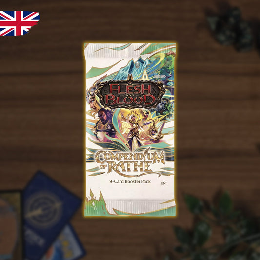 Flesh and Blood TCG - Compendium of Rathe Booster Pack Englisch