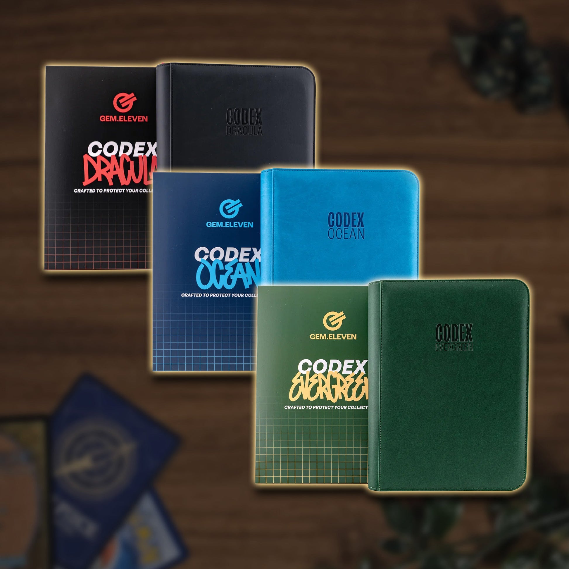GEM.ELEVEN Codex 9 Pocket Zip Binder für 360 Karten