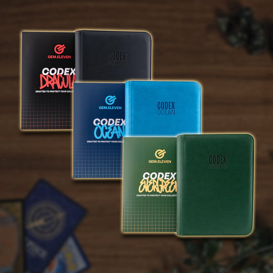 GEM.ELEVEN Codex 9 Pocket Zip Binder für 360 Karten