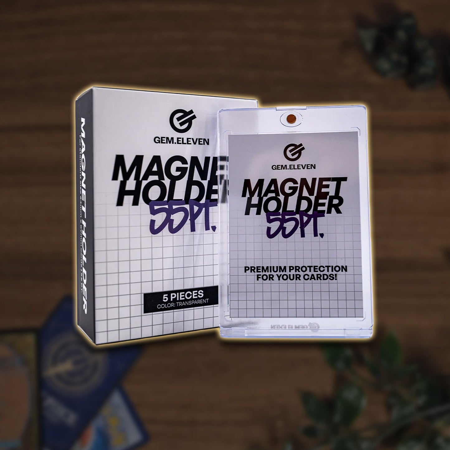 GEM.ELEVEN 5 Stück Magnetic Holder in verschiedenen Größen