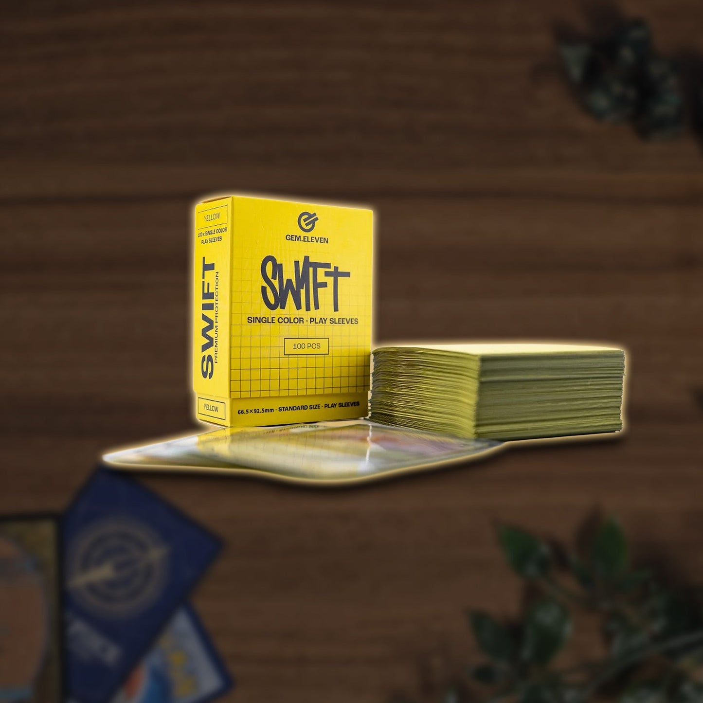 GEM.ELEVEN Swift Play Sleeves Colored Sleeves - Kartenhüllen 100 Stück